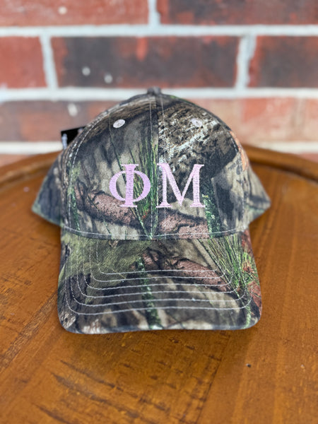 Sorority Camo Embroidered Hat