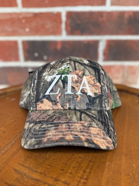 Sorority Camo Embroidered Hat