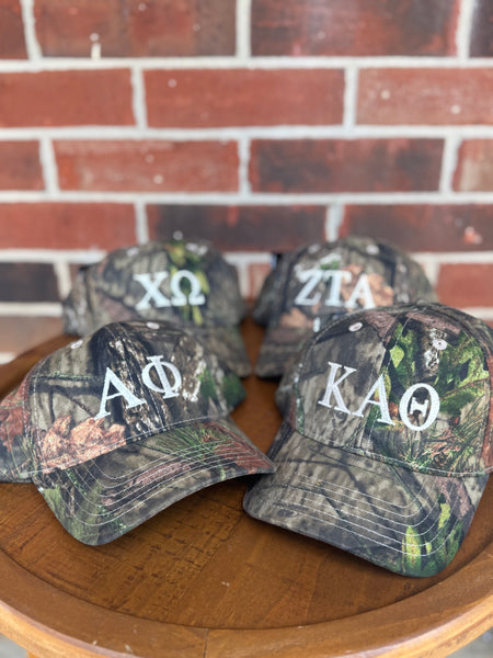 Sorority Camo Embroidered Hat