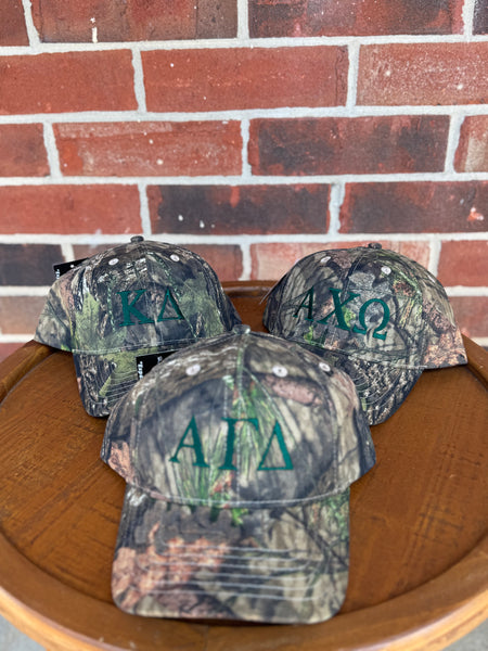 Sorority Camo Embroidered Hat