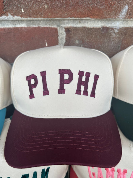 Sorority Block Hat