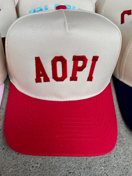 Sorority Block Hat