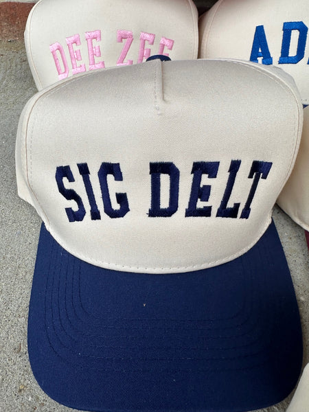 Sorority Block Hat