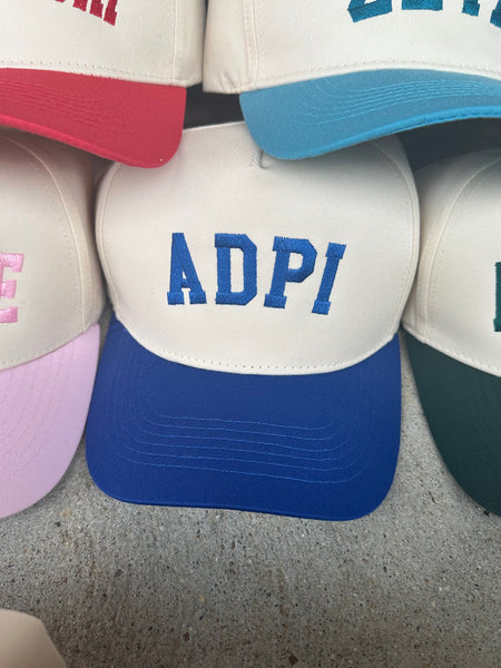 Sorority Block Hat