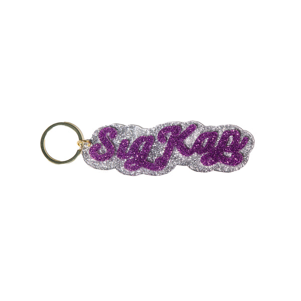 OTM - Sorority Glitter Keychain