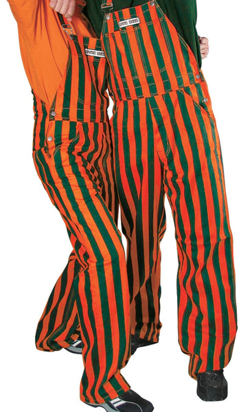 Game Day- Bibs Overalls (Orange & Green)