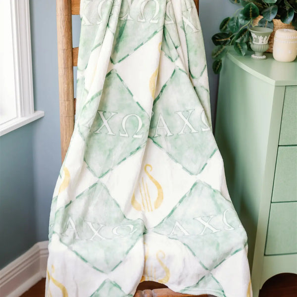 Flannel Fleece Sorority Blanket