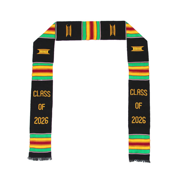 Grad - Kente Cloth Stole (School Edition)