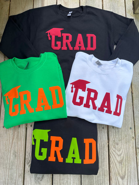 Grad - 3D Puff Sweatshirts