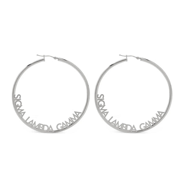 D9, MGC and Music Greek Hoop Earrings