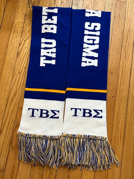 KKPsi & TBS Knit Woven Scarf