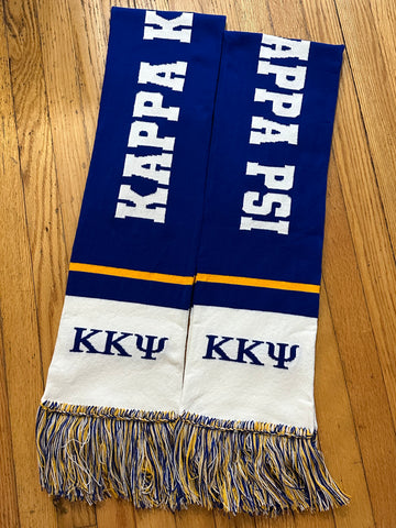 KKPsi & TBS Knit Woven Scarf