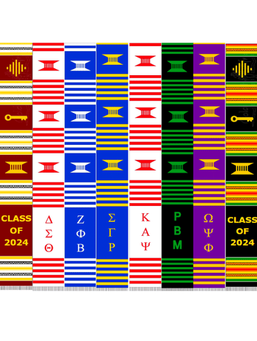 Kente Graduation Stole