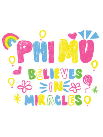 Phi Mu - W&M Philanthropy Shirts