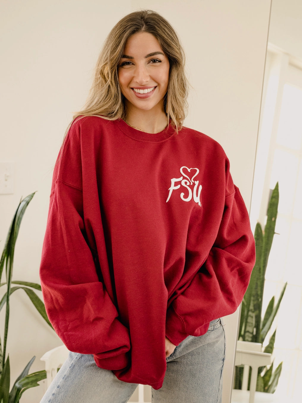 FSU Puff Ink Lyric Sweatshirt