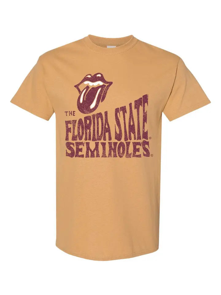 FSU Rolling Dazed Thrifted Crop Tee
