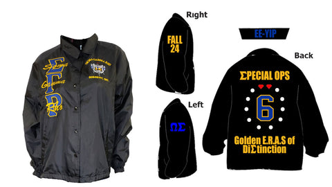 Omega Sigma - Line Jacket Order