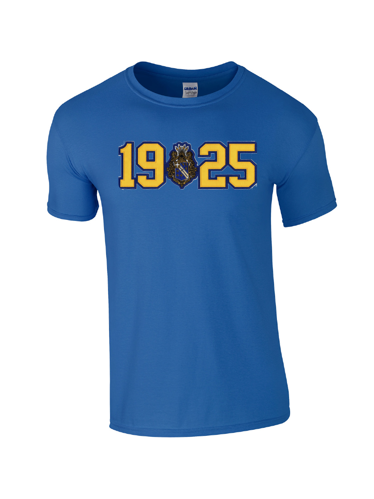 1925 Alpha Phi Omega Stitch Founding Date Apparel
