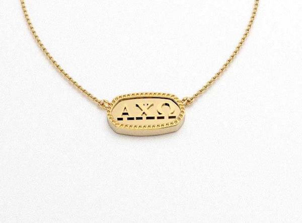 Sorority Jewelry - Oval Necklace