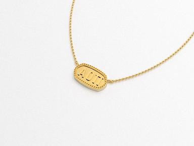 Sorority Jewelry - Oval Necklace