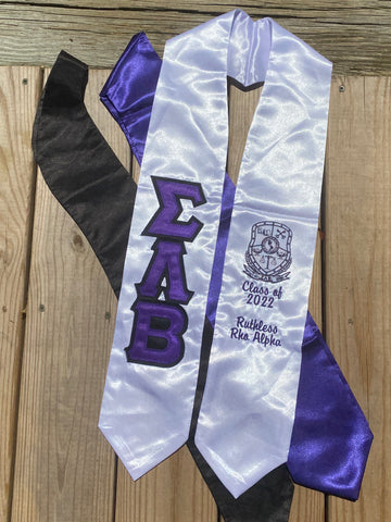 Sigma Lambda Beta - Graduation Stole