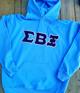 Sigma Beta Xi - Hoodie Stitch Letters