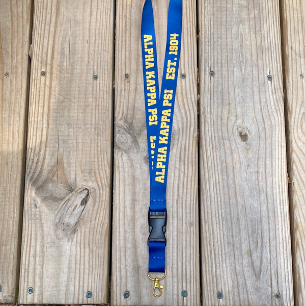 AKPsi - Wristband/Lanyard Combo