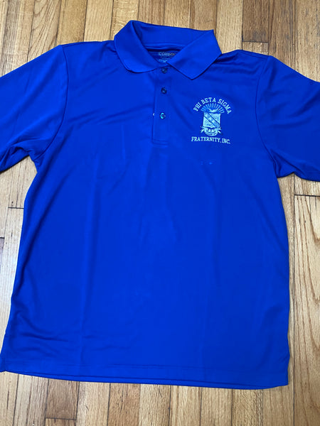 Phi Beta Sigma Dri-Fit - Crest Polo