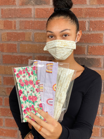 Face Mask - 3 Ply fabric masks