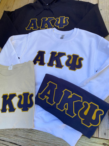Alpha Kappa Psi - Stitched Letter Apparel