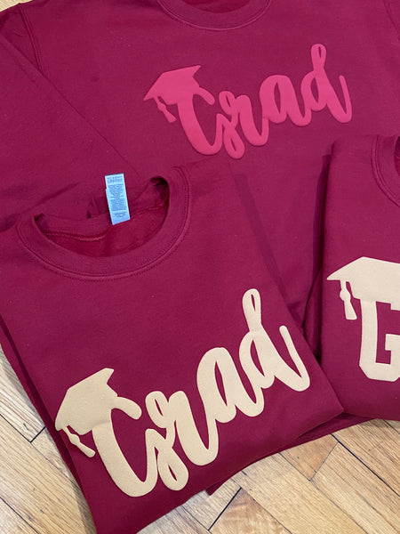 Grad - 3D Puff Sweatshirts