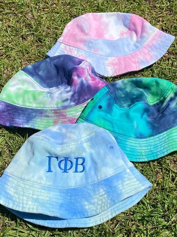 Sorority Tie Dye Bucket Hats