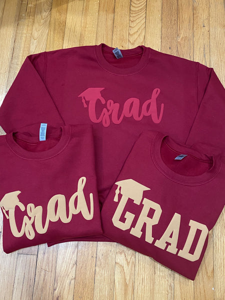 Grad - 3D Puff Sweatshirts