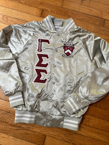 Gamma Sigma Sigma - Satin Bomber Jacket