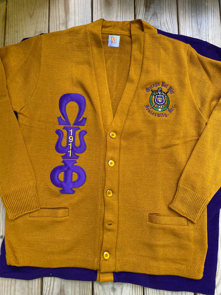 D9 - Omega Psi Phi Cardigan (3 Colors)