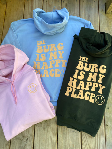 Happy Place Hoodies - Williamsburg
