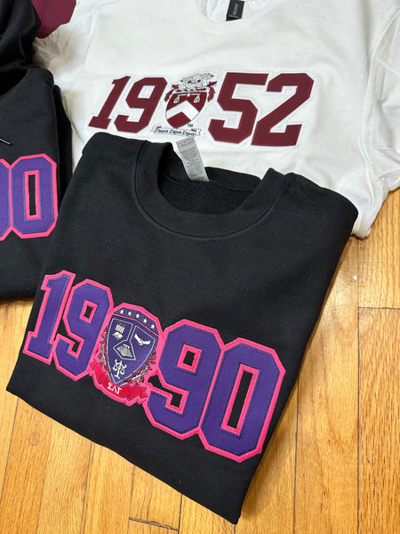 1990 Sigma Lambda Gamma - Stitch Founding Apparel