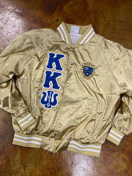 TBS & KKPsi Satin Bomber Jacket