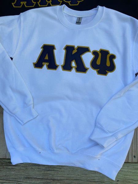 Alpha Kappa Psi - Stitched Letter Apparel