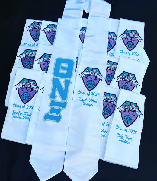 Theta Nu Xi - Graduation Stole