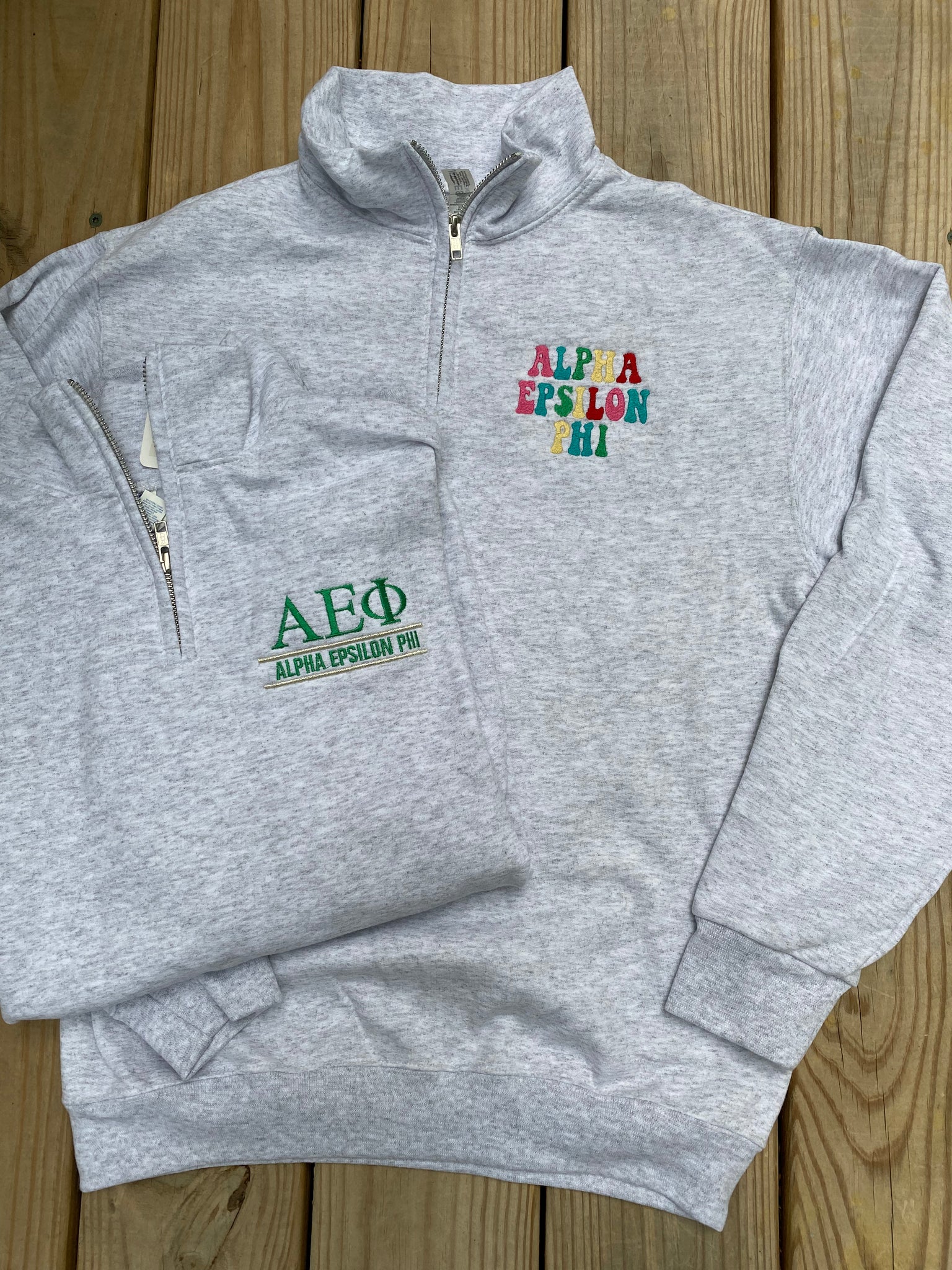 AEPhi - Quarter Zip Pullover