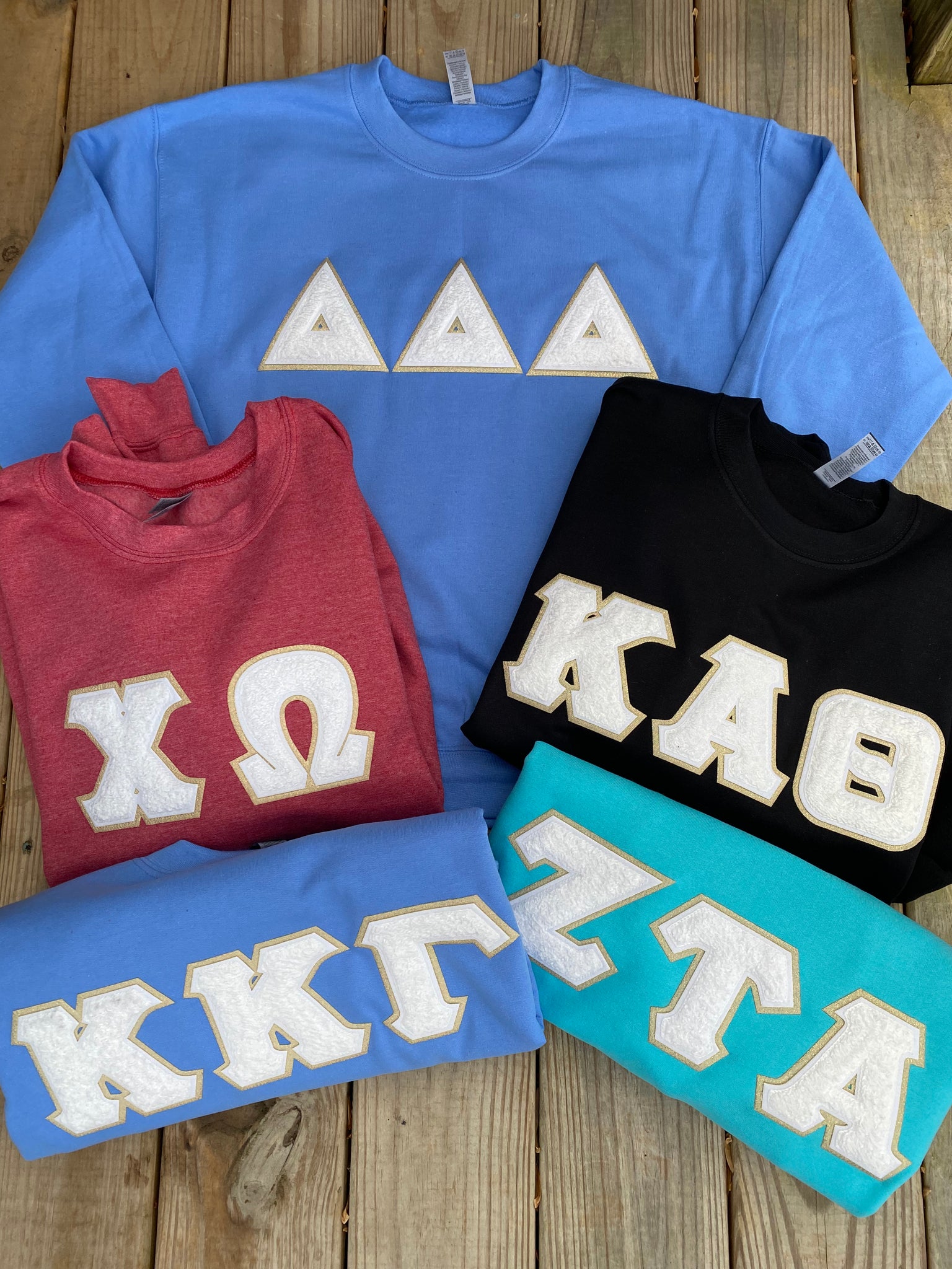 Sorority Chenille Fall Sweatshirt