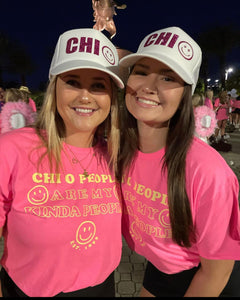 Big/Little Sorority Smilez Trucker Cap