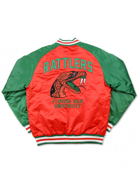 FAMU - Satin Baseball Jacket (Unisex Fit)