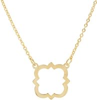 Sorority Jewelry - Quatrefoil Necklace (Pre-Order)