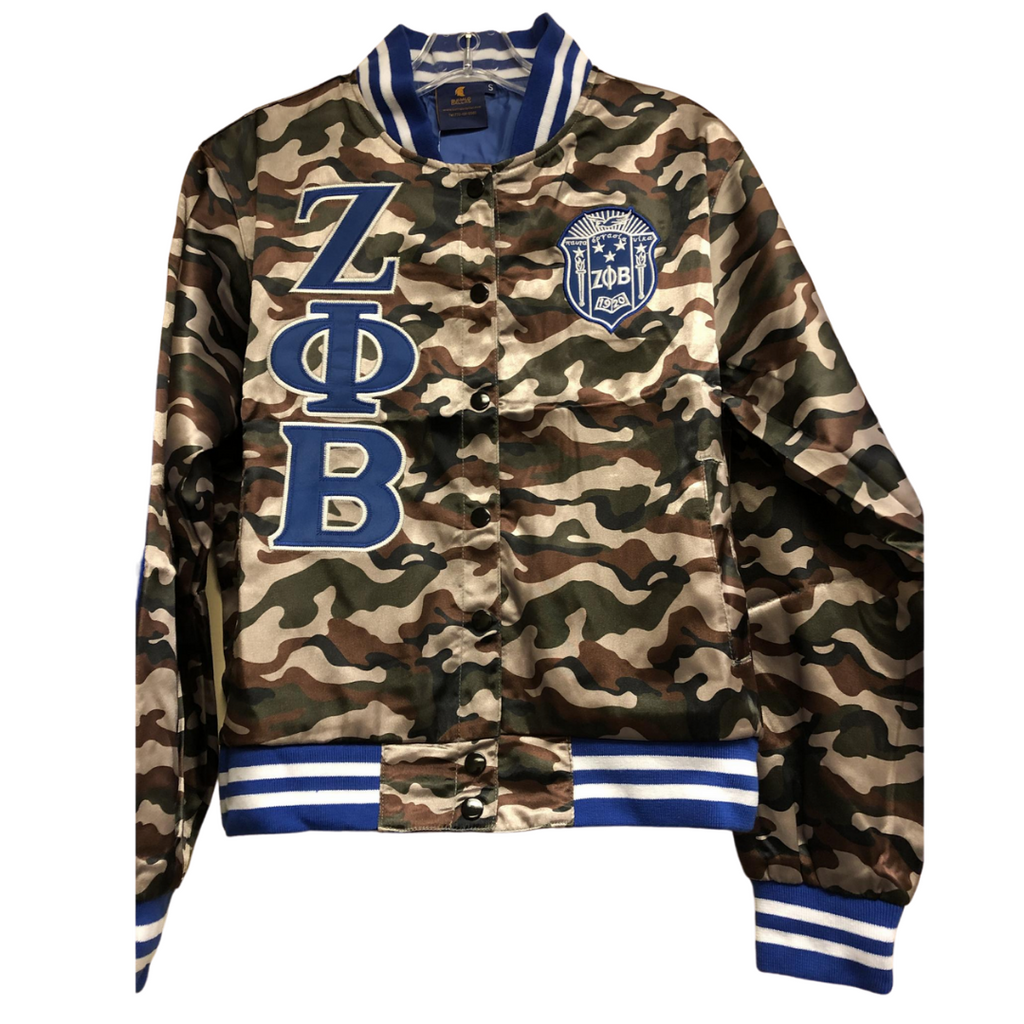 D9 - Zeta Phi Beta Satin Jacket – Campus Greek & Embroidery Shop